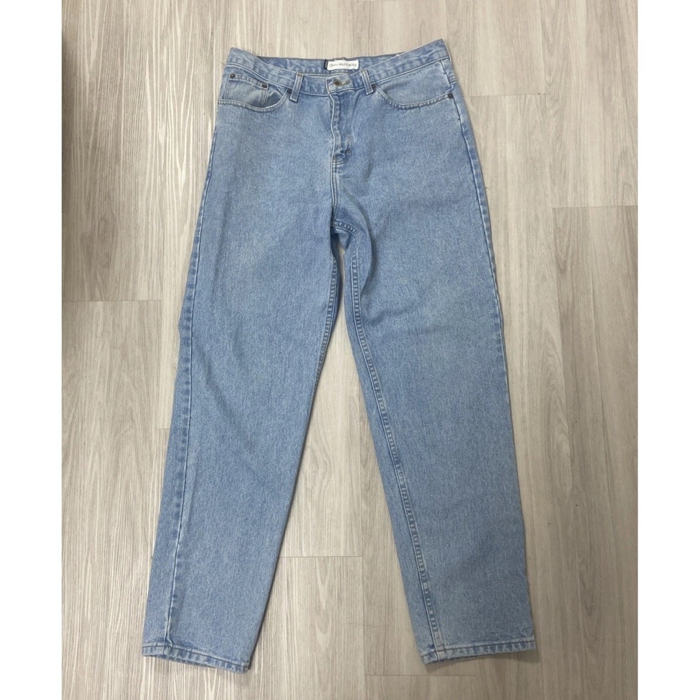 VTG Canyon River Blues Men's Jeans 34x32 Relaxed Fit Straight Leg 90s Y2K Light